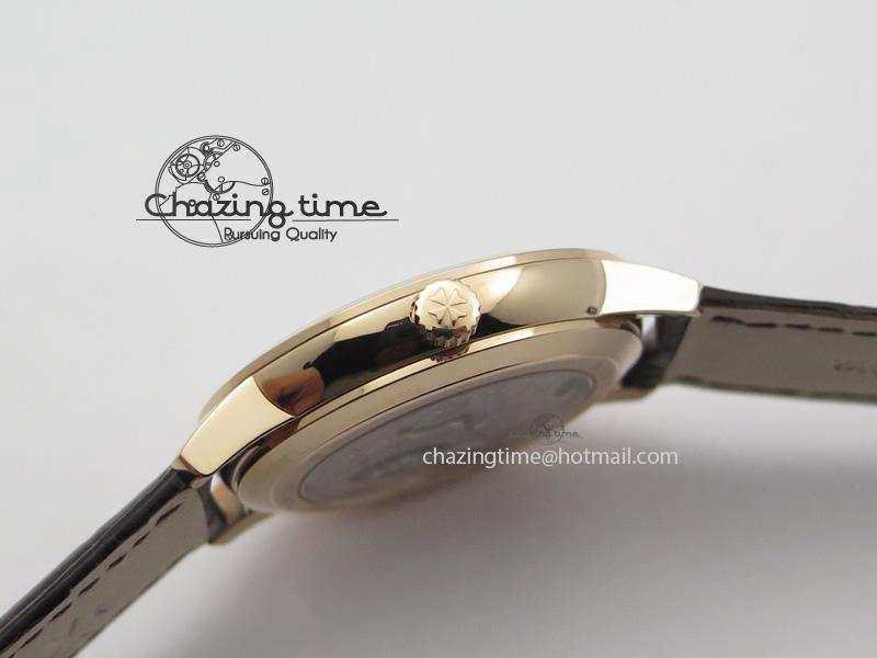 Patrimony RG MK Maker Best Edition White Dial On Brown Leather Strap Sec@6