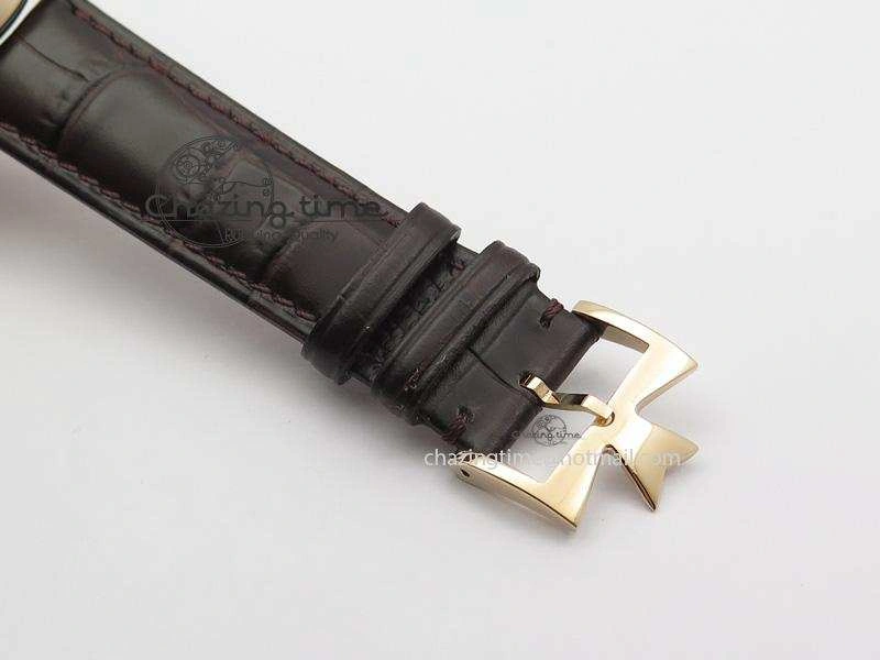 Patrimony RG MK Maker Best Edition White Dial On Brown Leather Strap Sec@6