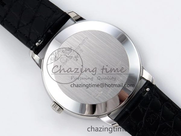 Patrimony SS KZF Best Edition Green Dial on Black Leather Strap MIYOTA 9015