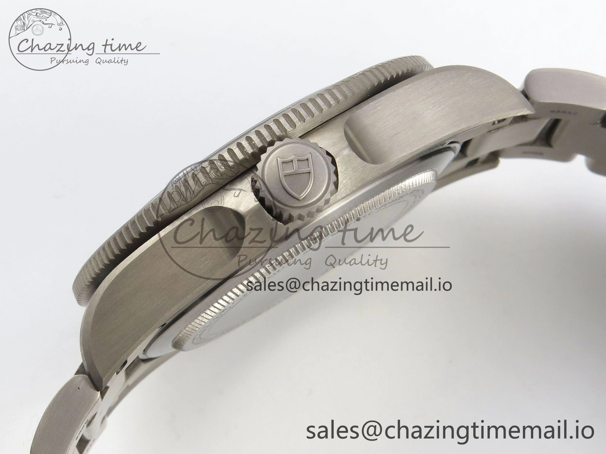 Pelagos 39mm Titanium ZF 1:1 Best Edition Black Dial on Titanium Bracelet A2824 V2