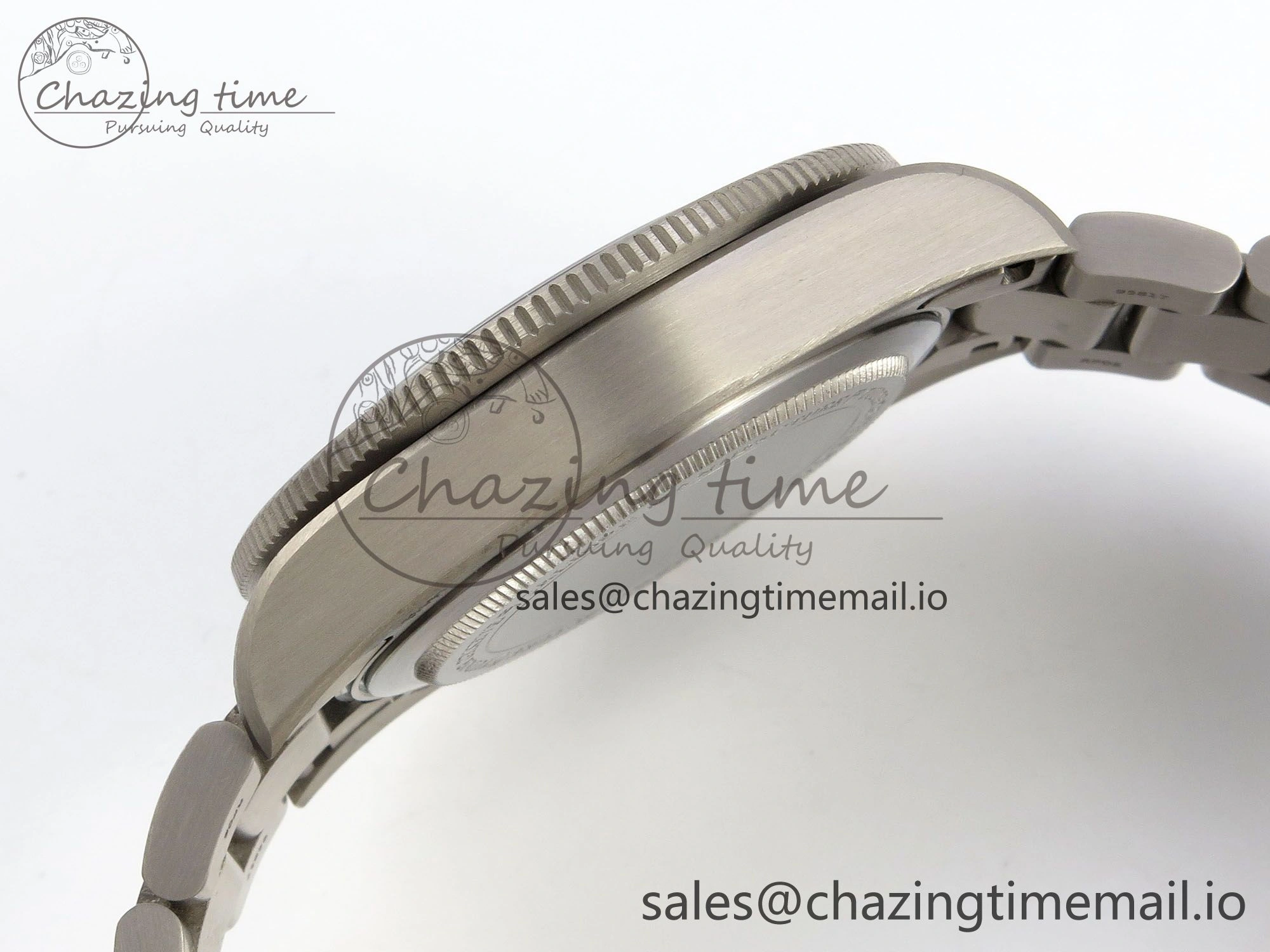 Pelagos 39mm Titanium ZF 1:1 Best Edition Black Dial on Titanium Bracelet A2824 V2