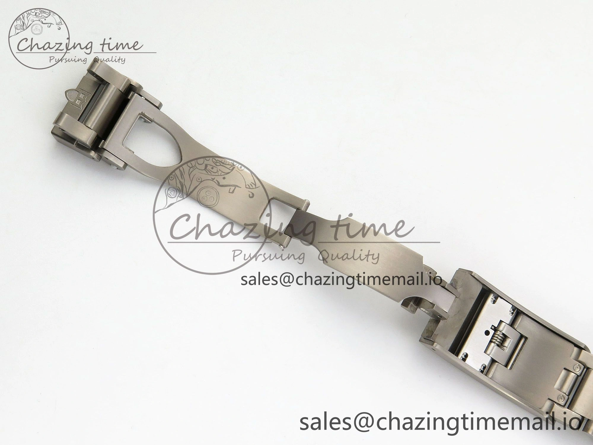 Pelagos 39mm Titanium ZF 1:1 Best Edition Black Dial on Titanium Bracelet A2824 V2
