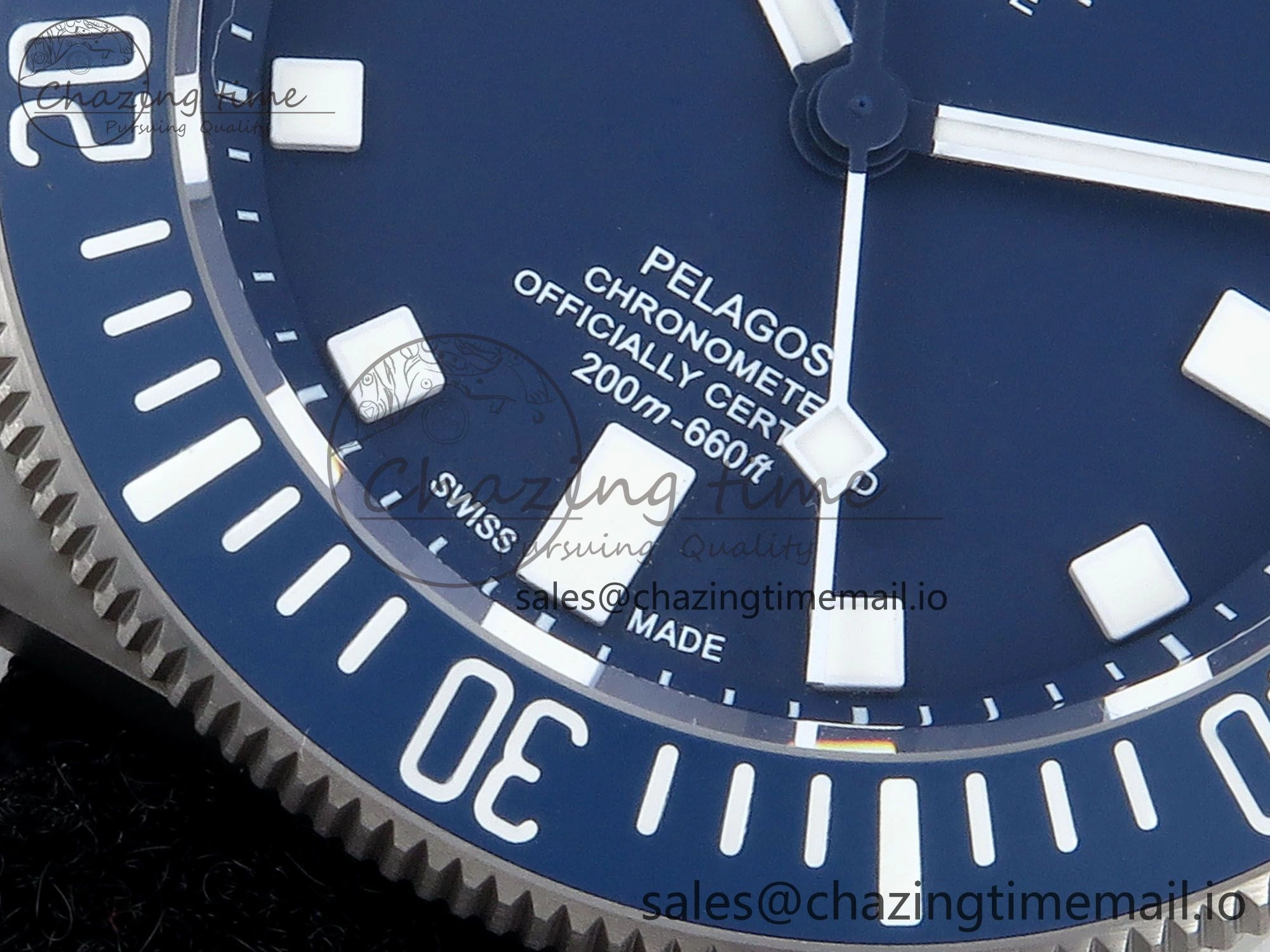 Pelagos FXD 25707B M+F 1:1 Best Edition Blue Dial on Blue Nylon Strap 8N24