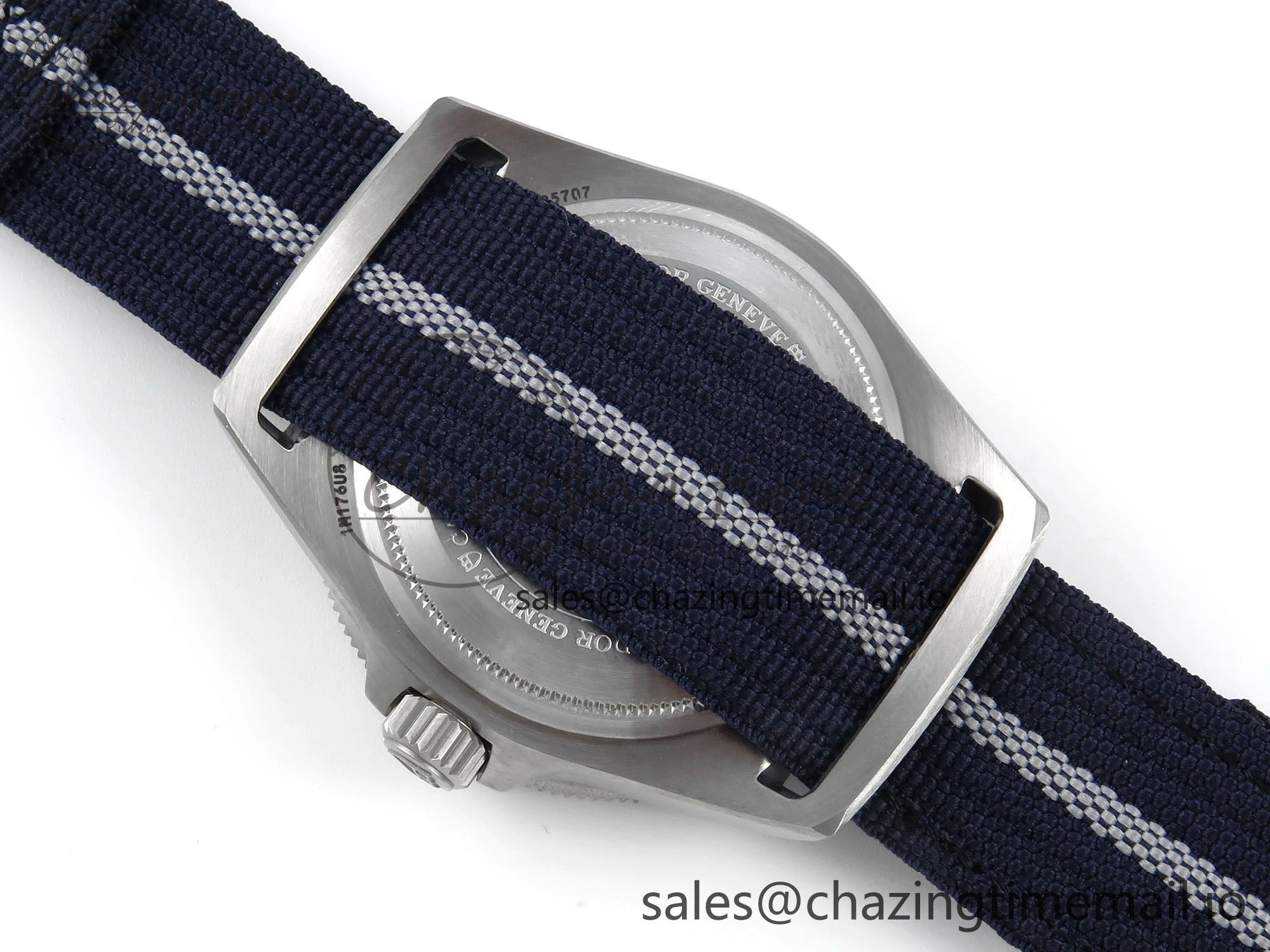 Pelagos FXD 25707B M+F 1:1 Best Edition Blue Dial on Blue Nylon Strap 8N24
