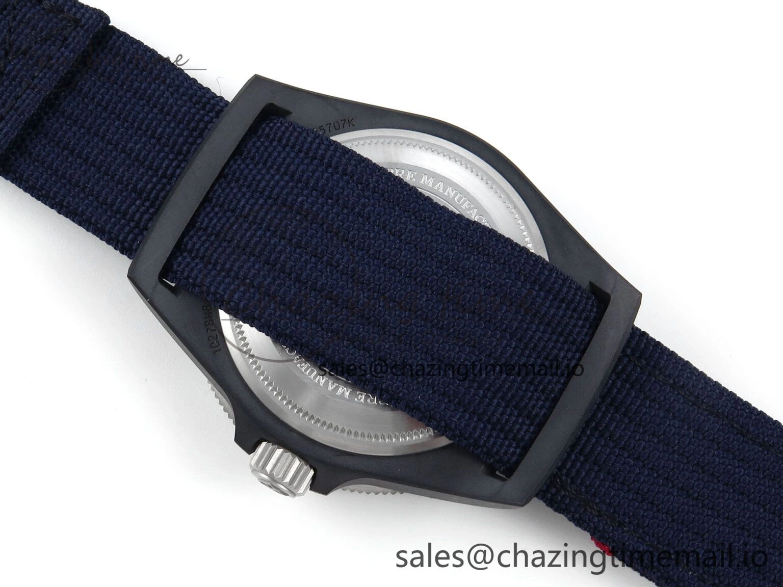 Pelagos FXD 25707KN M+F 1:1 Best Edition Blue Dial on Blue Nylon Strap 8N24
