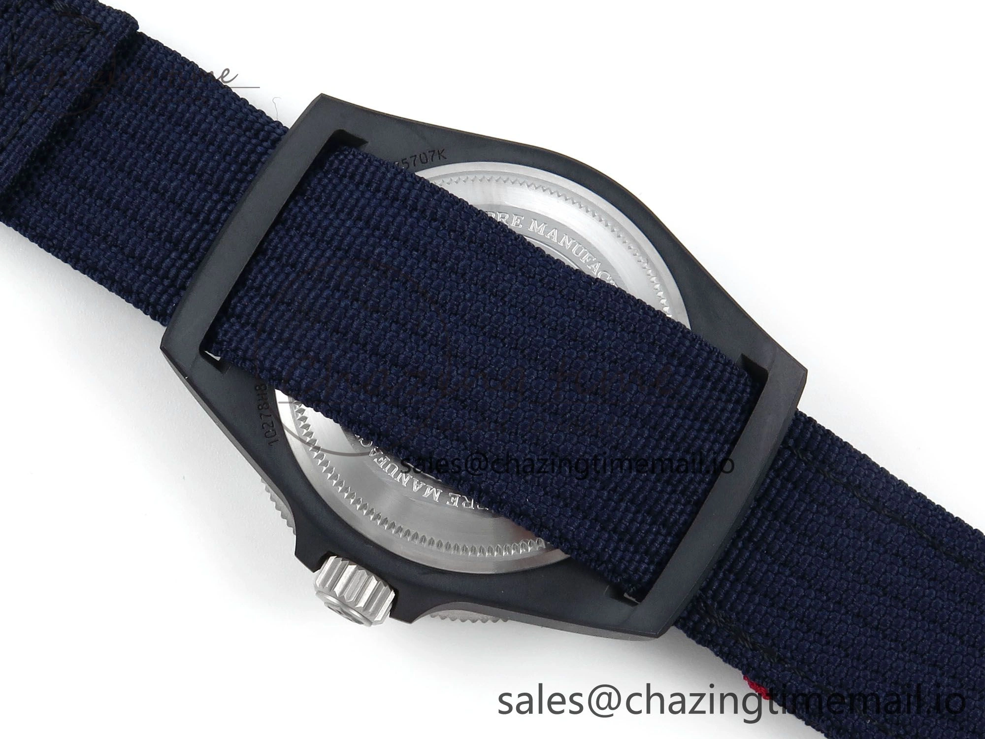 Pelagos FXD 25707KN M+F 1:1 Best Edition Blue Dial on Blue Nylon Strap 8N24