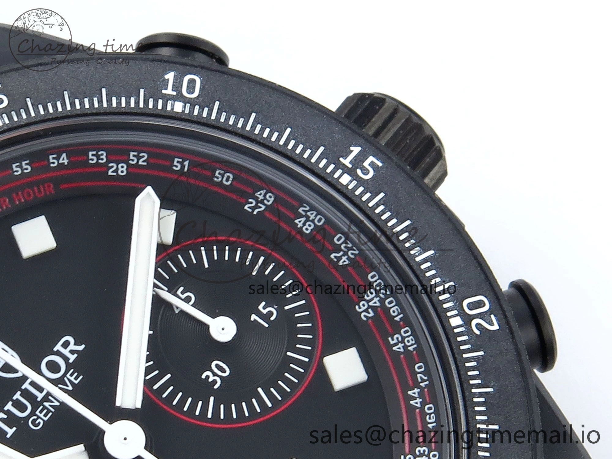 Pelagos FXD Chrono M25827KN M+F 1:1 Best Edition Black Dial on Black Nylon Strap A7750