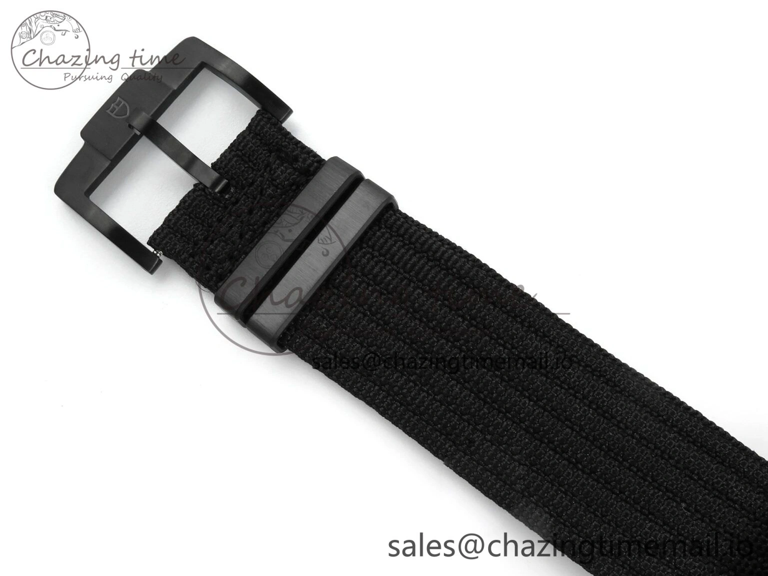 Pelagos FXD Chrono M25827KN M+F 1:1 Best Edition Black Dial on Black Nylon Strap A7750