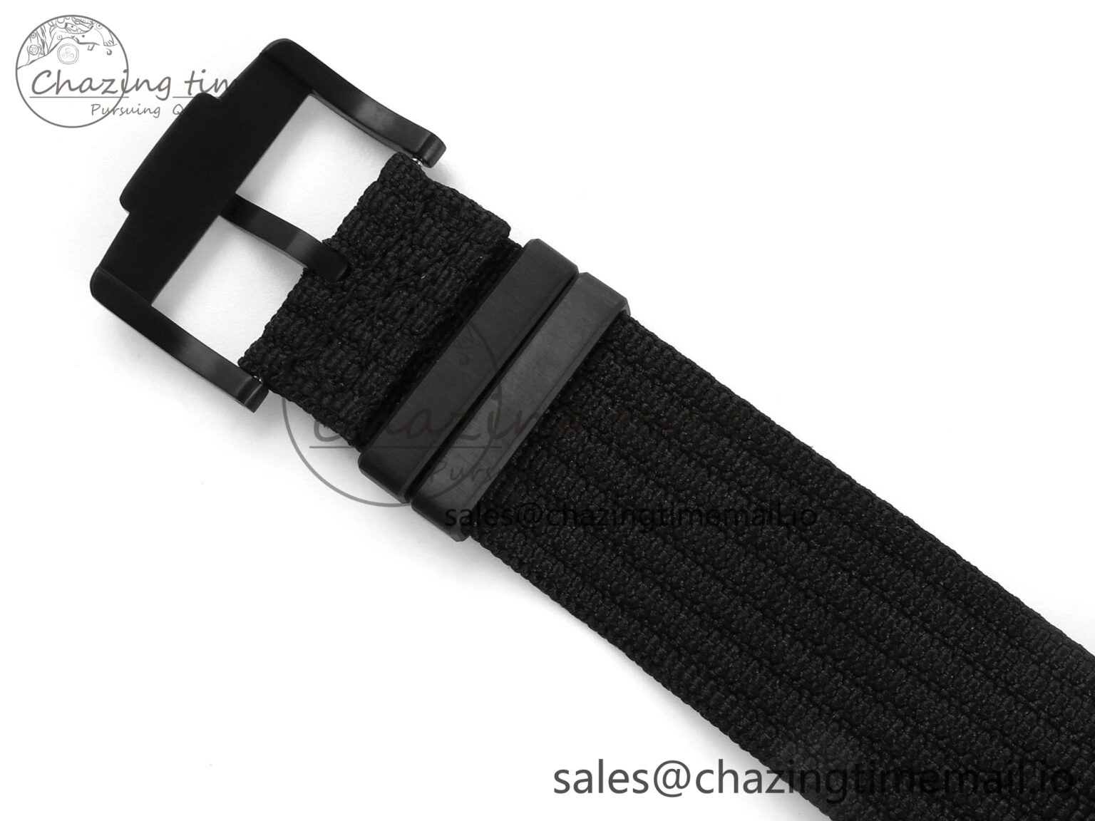 Pelagos FXD Chrono M25827KN M+F 1:1 Best Edition Black Dial on Black Nylon Strap A7750