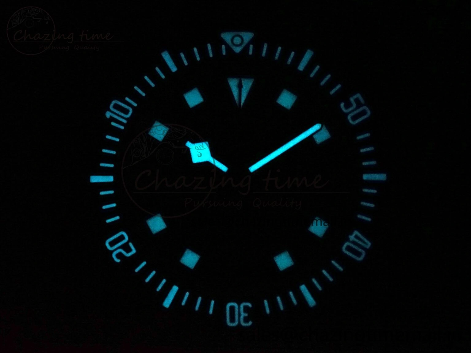 Pelagos FXD Chrono M+F 1:1 Best Edition Red Blue Dial on Blue Nylon Strap A7750