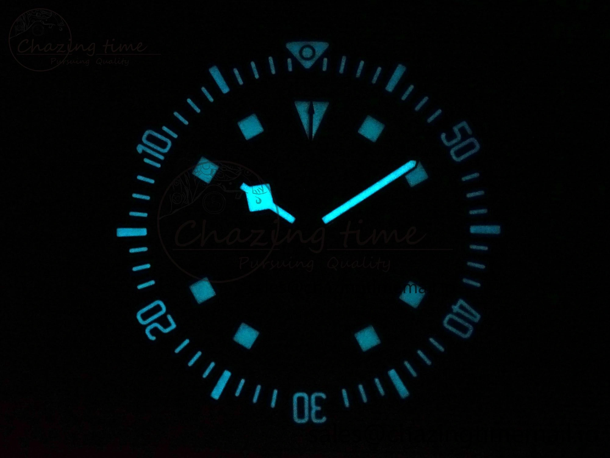 Pelagos FXD Chrono M+F 1:1 Best Edition Red Blue Dial on Blue Nylon Strap A7750