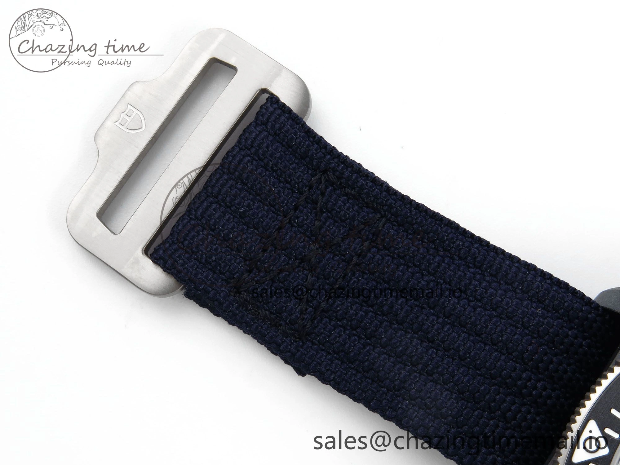 Pelagos FXD Chrono M+F 1:1 Best Edition Red Blue Dial on Blue Nylon Strap A7750