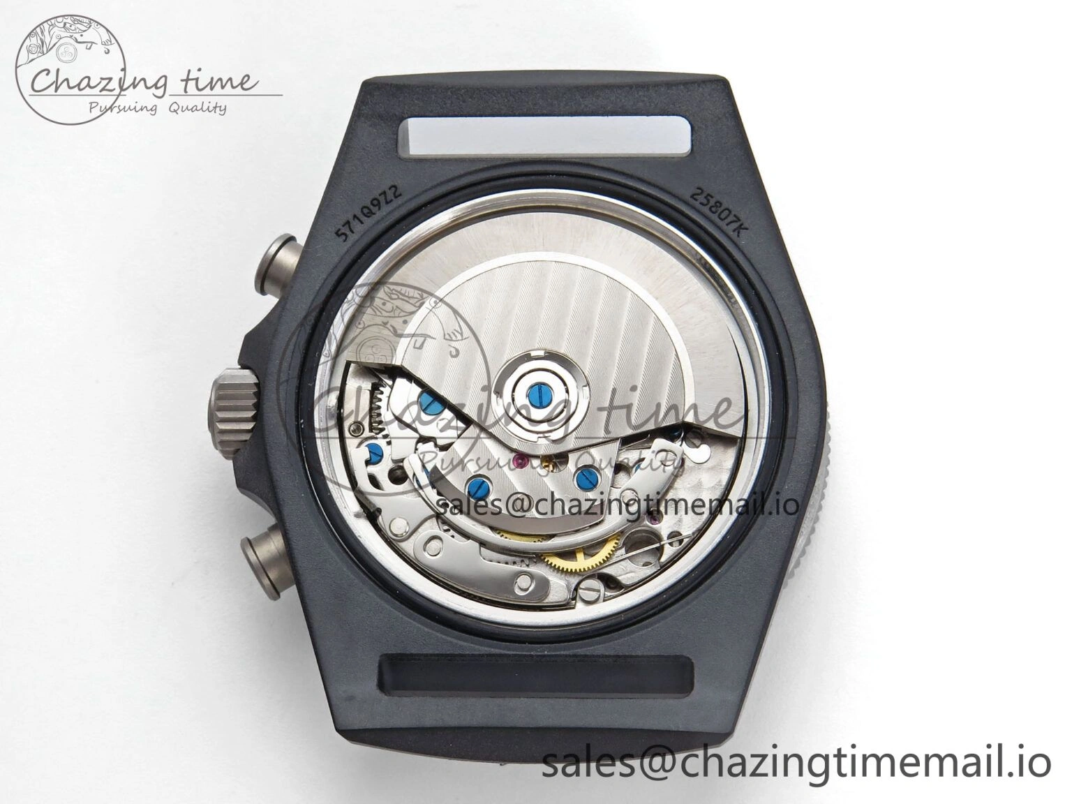 Pelagos FXD Chrono M+F 1:1 Best Edition Red Blue Dial on Blue Nylon Strap A7750