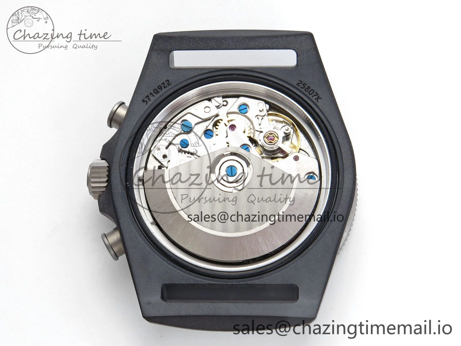 Pelagos FXD Chrono M+F 1:1 Best Edition Red Blue Dial on Blue Nylon Strap A7750