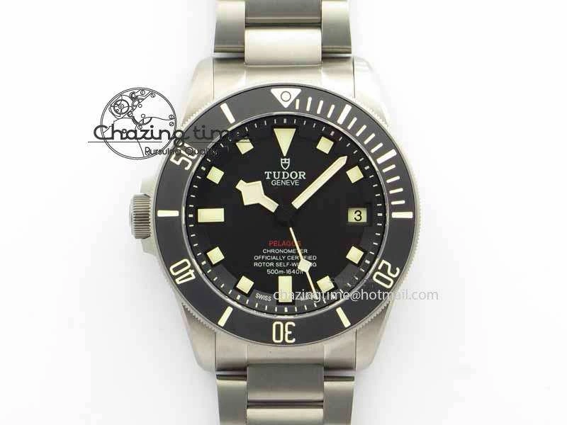 Pelagos LHD XF 1:1 Best Edition On Titanium Bracelet A2824 (Free Rubber Strap)