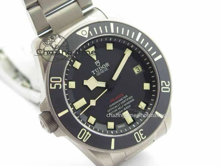 Pelagos LHD XF 1:1 Best Edition On Titanium Bracelet A2824 (Free Rubber Strap)