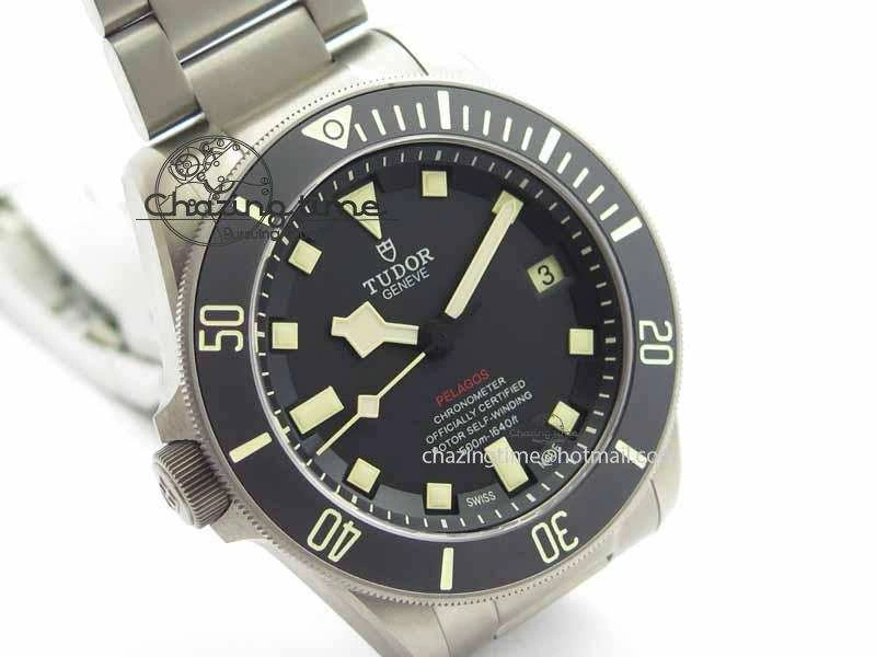 Pelagos LHD XF 1:1 Best Edition On Titanium Bracelet A2824 (Free Rubber Strap)