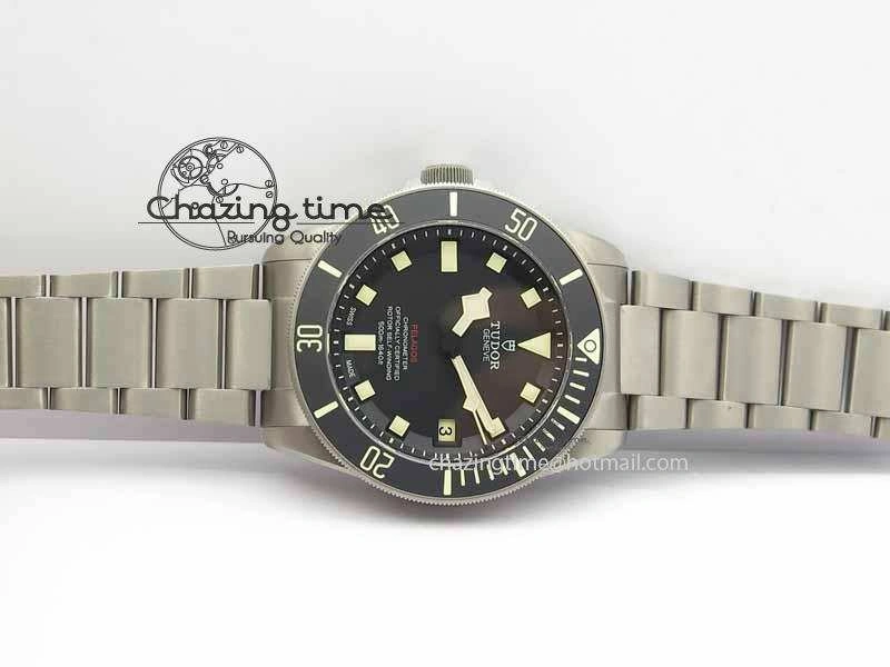 Pelagos LHD XF 1:1 Best Edition On Titanium Bracelet A2824 (Free Rubber Strap)