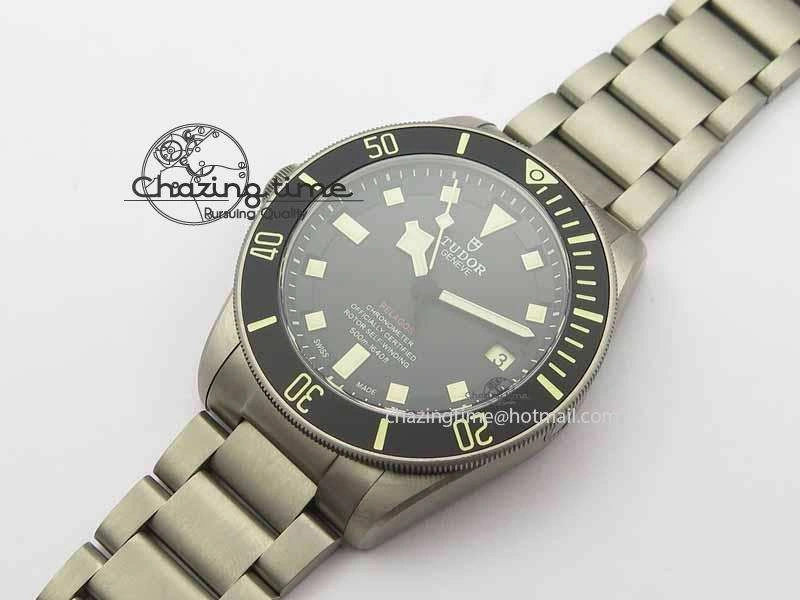 Pelagos LHD XF 1:1 Best Edition On Titanium Bracelet A2824 (Free Rubber Strap)