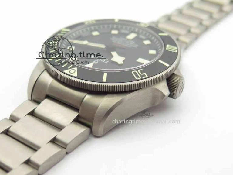 Pelagos LHD XF 1:1 Best Edition On Titanium Bracelet A2824 (Free Rubber Strap)