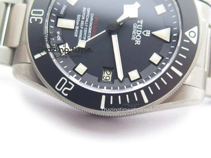 Pelagos LHD ZF 1:1 Best Edition On Titanium Bracelet A2824 (Free Rubber Strap)