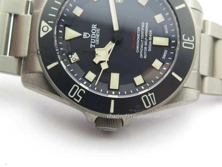 Pelagos LHD ZF 1:1 Best Edition On Titanium Bracelet A2824 (Free Rubber Strap)