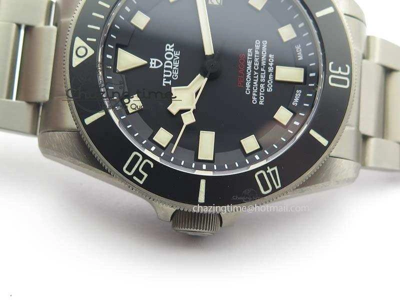 Pelagos LHD ZF 1:1 Best Edition On Titanium Bracelet A2824 (Free Rubber Strap)
