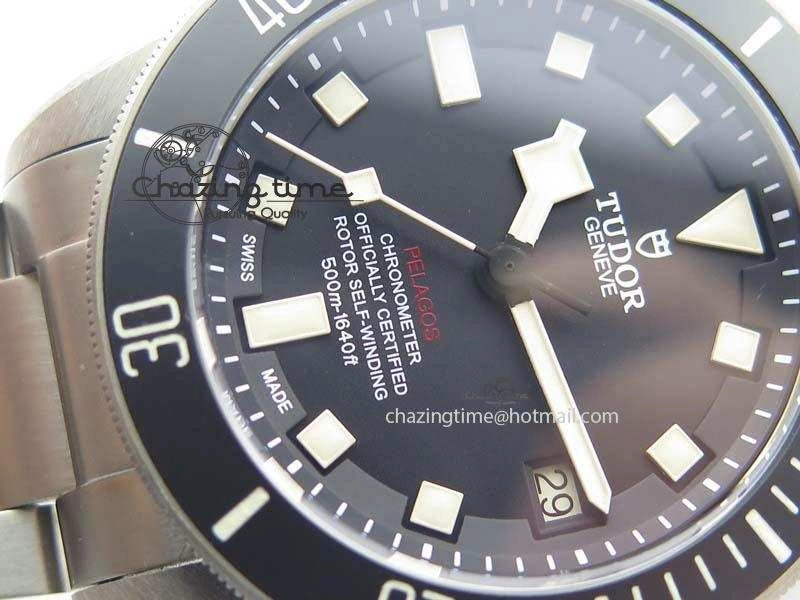 Pelagos LHD ZF 1:1 Best Edition On Titanium Bracelet A2824 (Free Rubber Strap)
