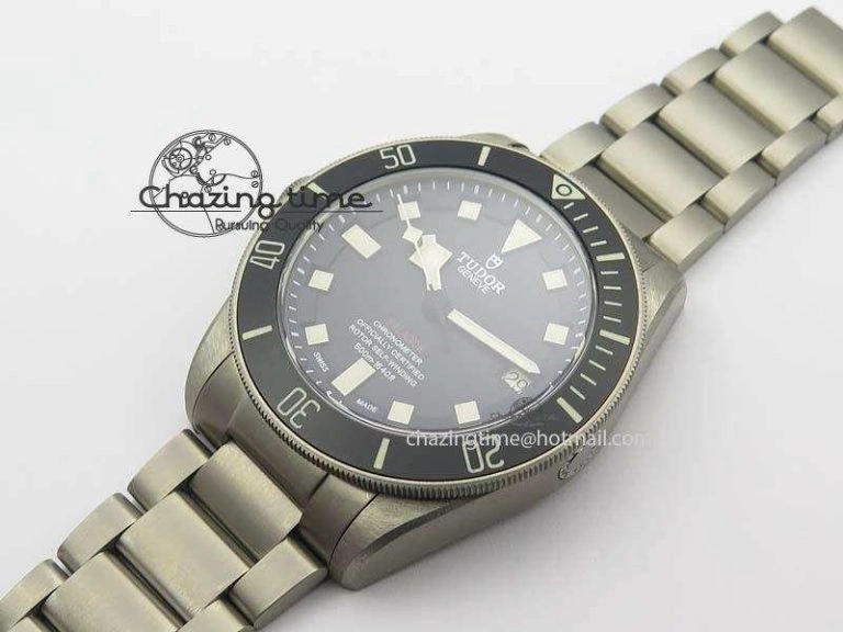 Pelagos LHD ZF 1:1 Best Edition On Titanium Bracelet A2824 (Free Rubber Strap)
