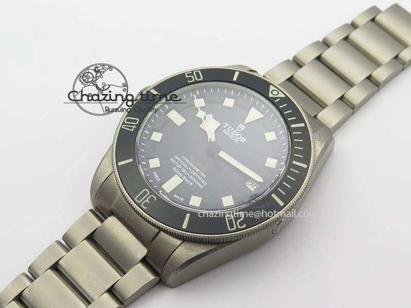 Pelagos LHD ZF 1:1 Best Edition On Titanium Bracelet A2824 (Free Rubber Strap)