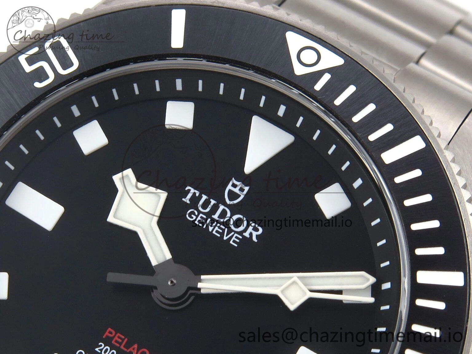 Pelagos M25407N-0001 39mm Black Ceramic Ti ZF 1:1 Best Edition Black Dial on Titanium Bracelet A2824