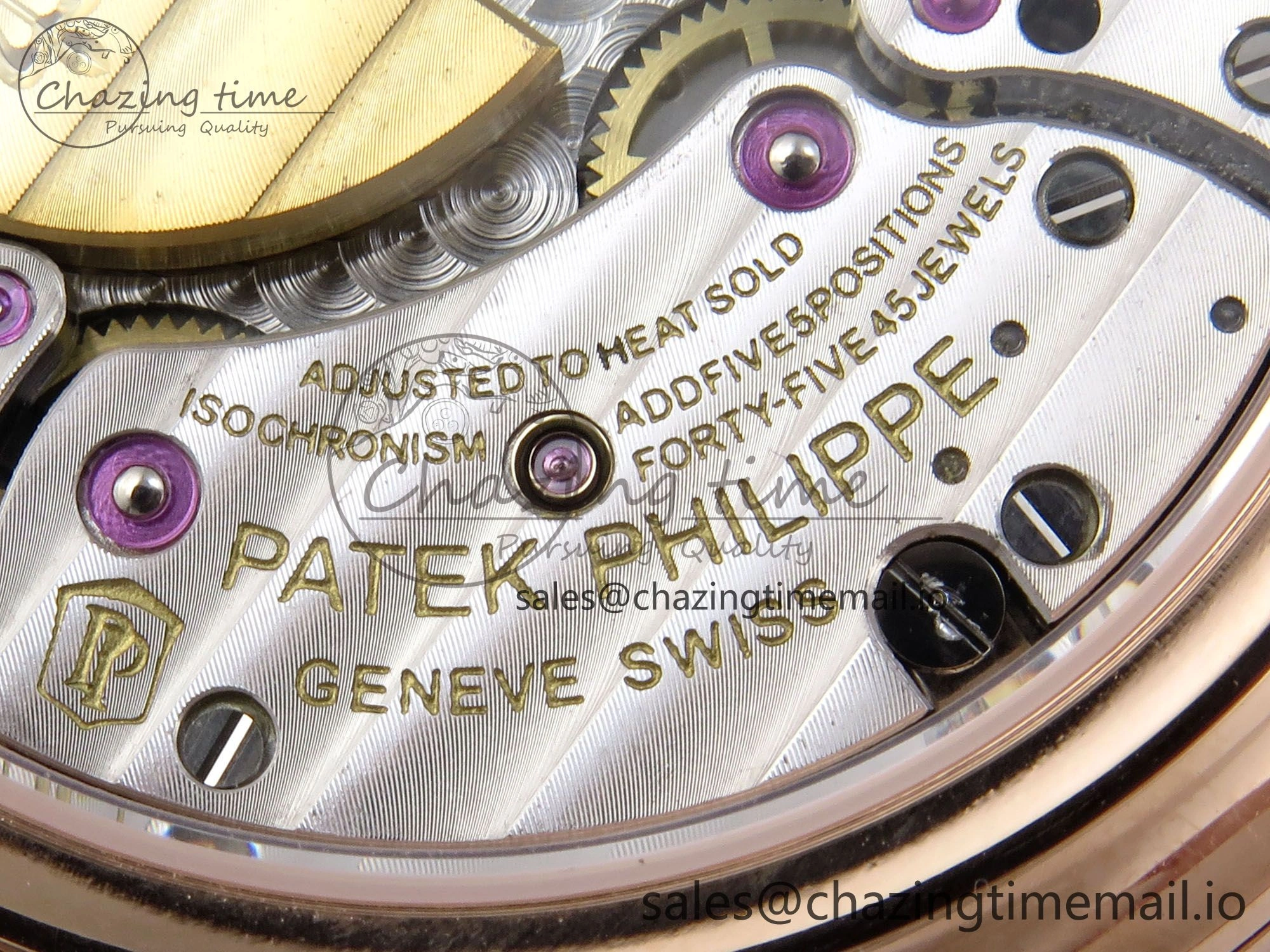 Perpetual Calendar 5140 RG 3KF Best Edition White Numeral Dial on Brown Leather Strap A240