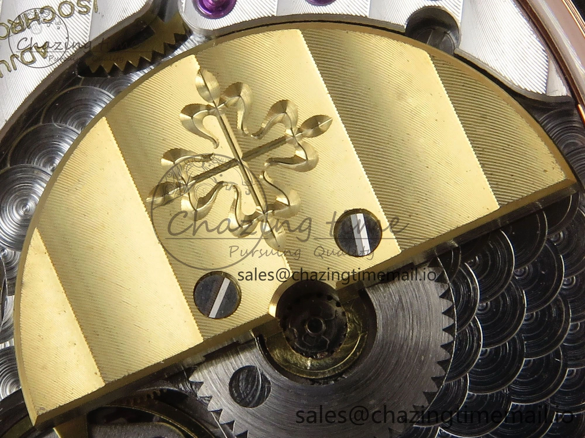 Perpetual Calendar 5140 RG 3KF Best Edition White Numeral Dial on Brown Leather Strap A240