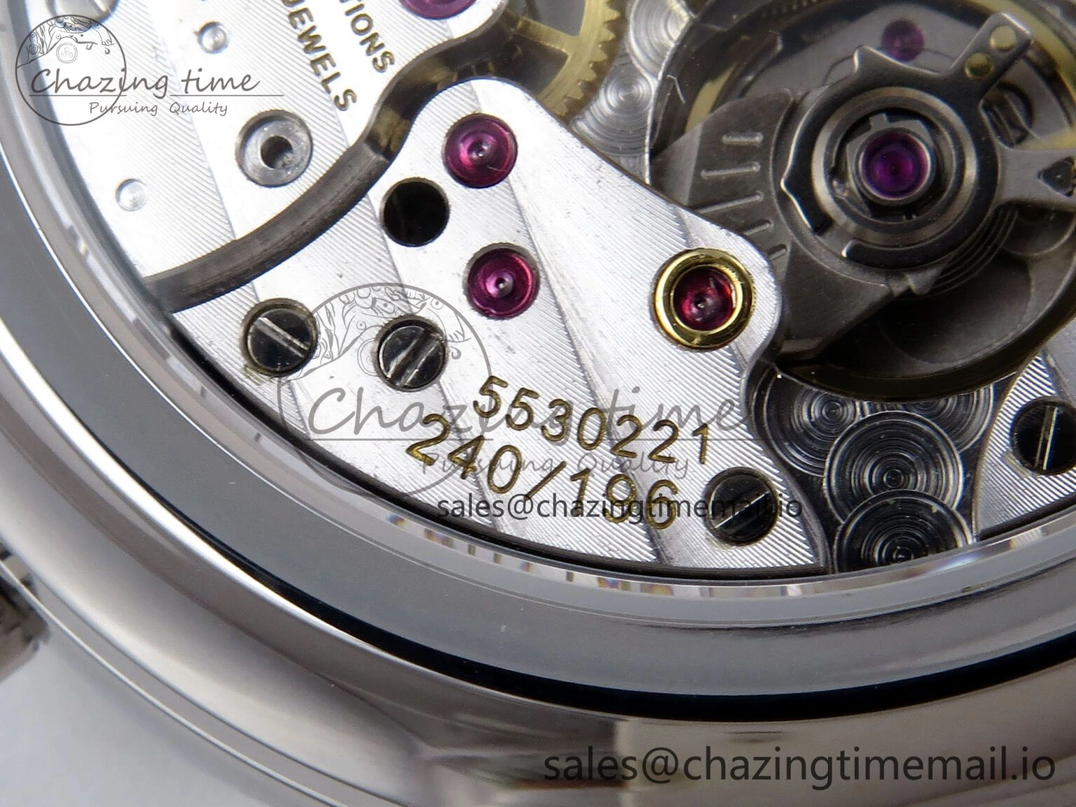 Perpetual Calendar 5140 SS 3KF Best Edition Blue Numeral Dial on Blue Leather Strap A240