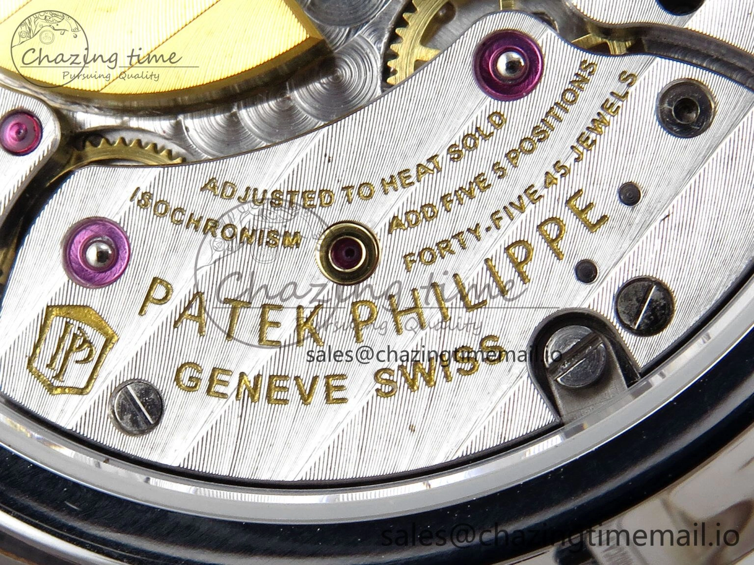 Perpetual Calendar 5140 SS 3KF Best Edition Blue Numeral Dial on Blue Leather Strap A240