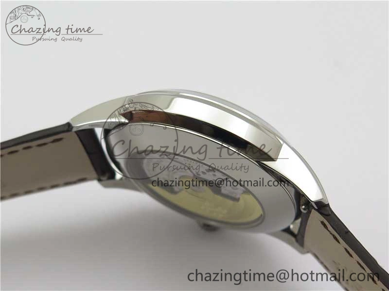 Perpetual Calendar 5320G-001 SS GSF 1:1 Best Edition Cream Dial on Leather Strap A324