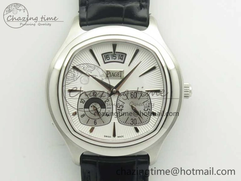 Piaget Polo S 42mm SS MKF 1:1 Best Edition Blue Textured Dial on SS Bracelet A1110P