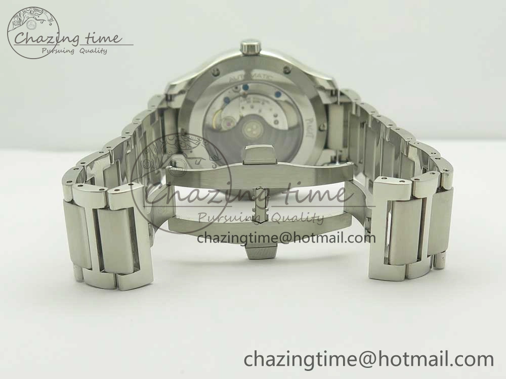 Piaget Polo S 42mm SS MKF 1:1 Best Edition Blue Textured Dial on SS Bracelet A1110P