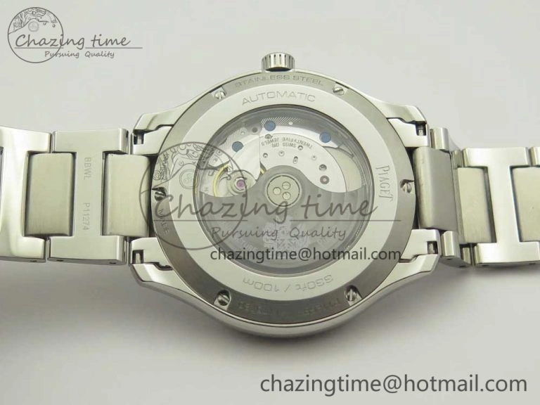 Piaget Polo S 42mm SS MKF 1:1 Best Edition Blue Textured Dial on SS Bracelet A1110P