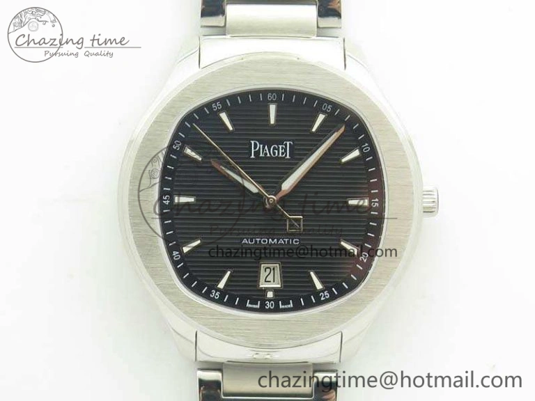 Piaget Polo S 42mm SS MKF 1:1 Best Edition Blue Textured Dial on SS Bracelet A1110P