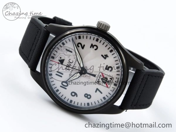 Pilot Black Ace BLSF 1:1 Best Edition White Lume Dial on Black Nylon Strap MIYOTA 9015