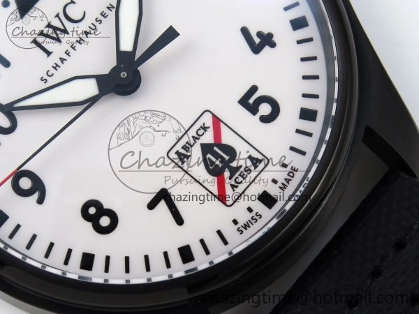 Pilot Black Ace BLSF 1:1 Best Edition White Lume Dial on Black Nylon Strap MIYOTA 9015