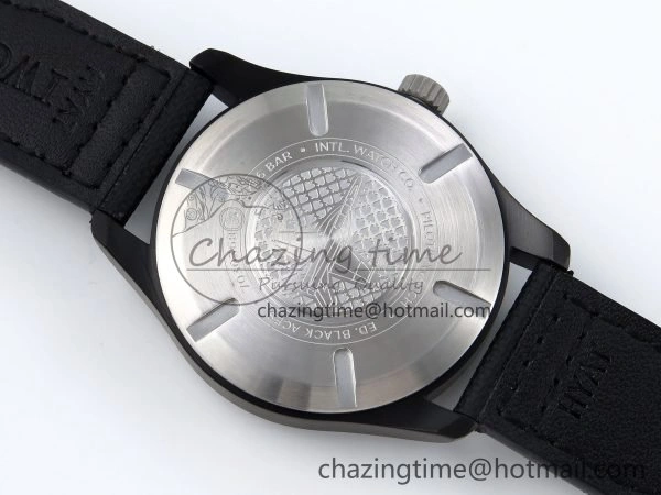 Pilot Black Ace BLSF 1:1 Best Edition White Lume Dial on Black Nylon Strap MIYOTA 9015