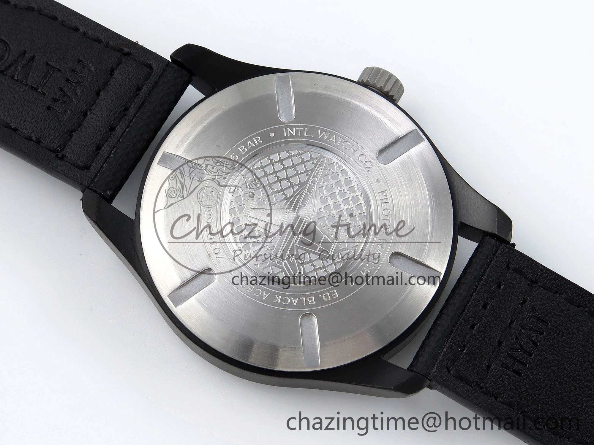 Pilot Black Ace BLSF 1:1 Best Edition White Lume Dial on Black Nylon Strap MIYOTA 9015