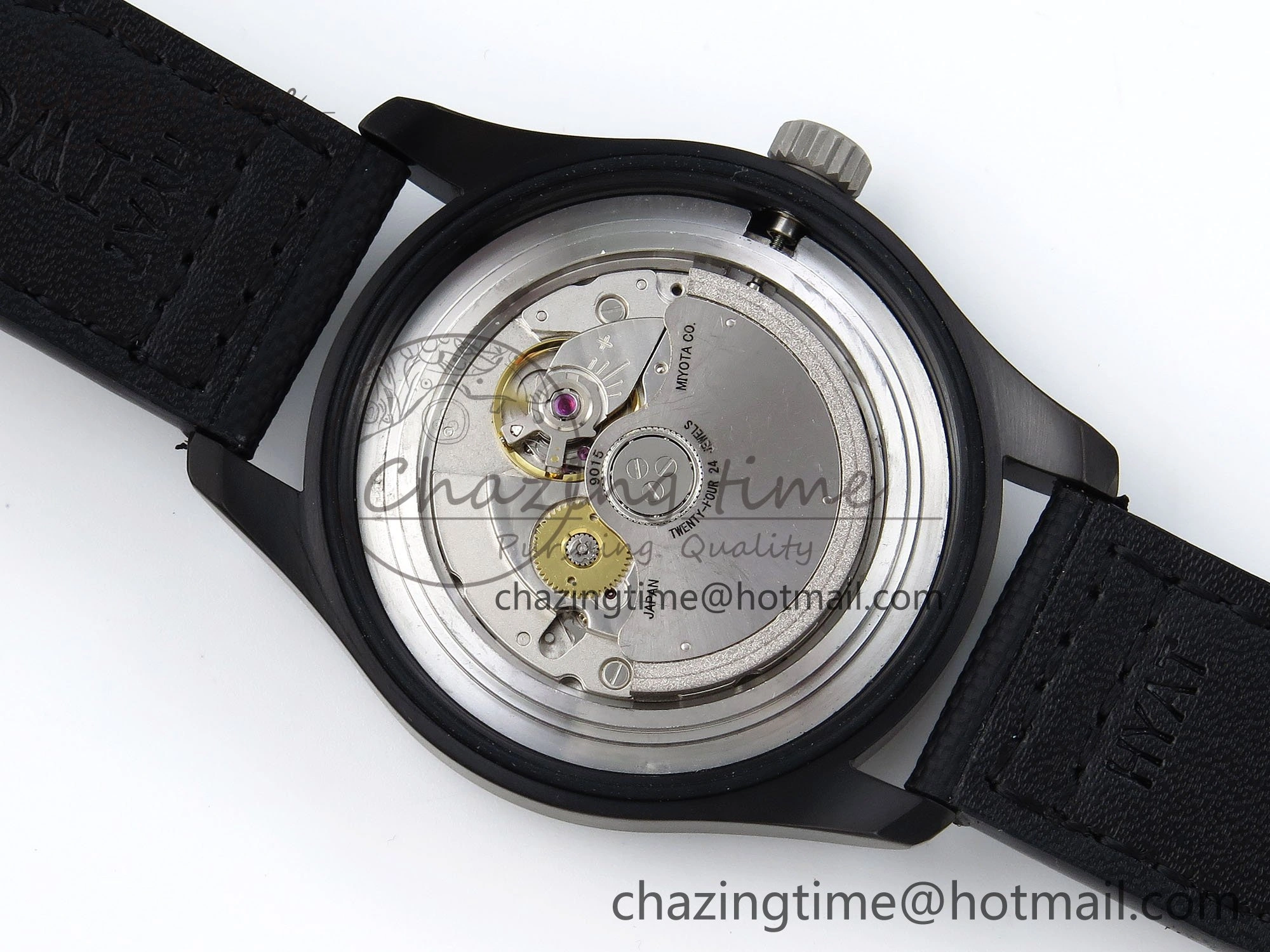 Pilot Black Ace BLSF 1:1 Best Edition White Lume Dial on Black Nylon Strap MIYOTA 9015