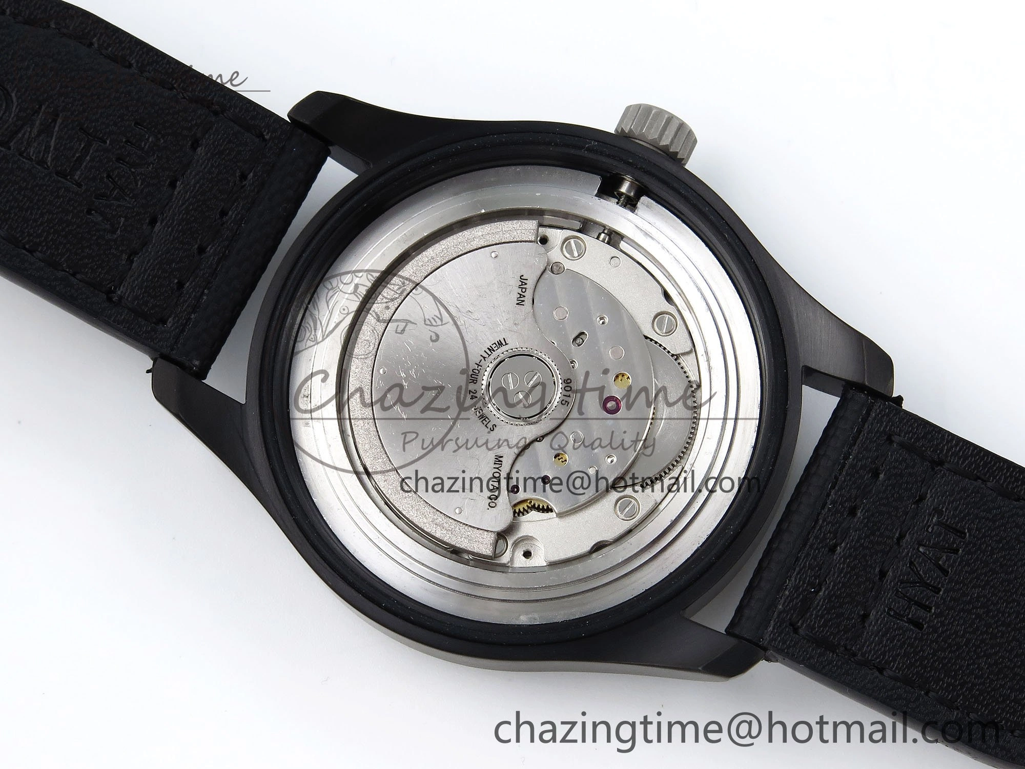 Pilot Black Ace BLSF 1:1 Best Edition White Lume Dial on Black Nylon Strap MIYOTA 9015