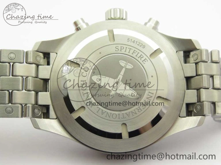 Pilot Chrono 2016 IW377719 ZF 1:1 Best Edition Gray Dial on SS Bracelet A7750
