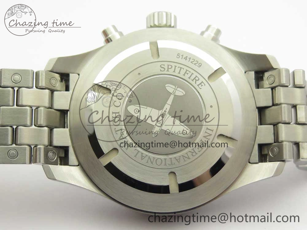 Pilot Chrono 2016 IW377719 ZF 1:1 Best Edition Gray Dial on SS Bracelet A7750