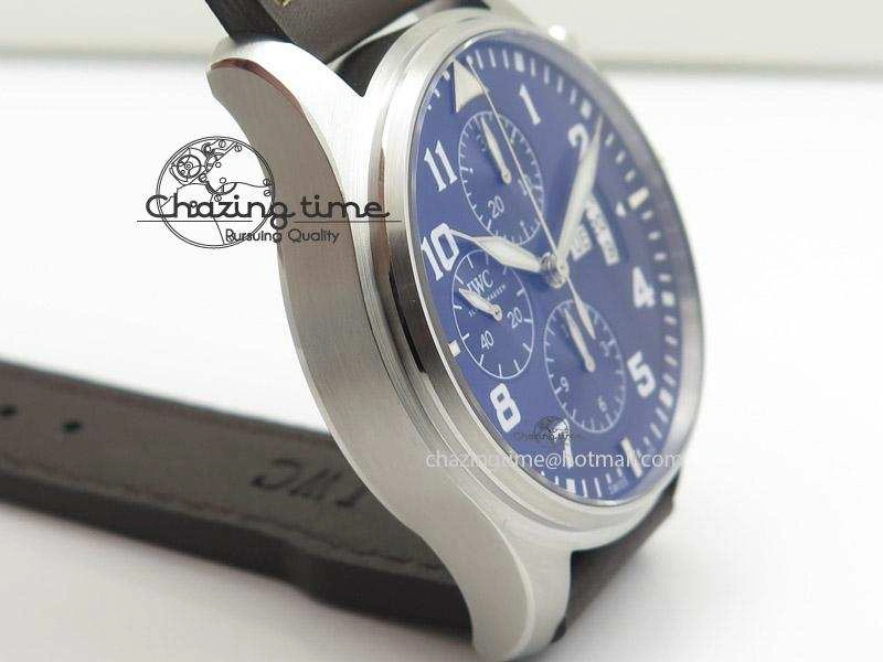 Pilot Chrono 377706 “Le Petit Prince” V6F Best Edition Blue Dial on Brown Leather Strap A7750