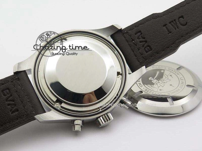 Pilot Chrono 377706 “Le Petit Prince” V6F Best Edition Blue Dial on Brown Leather Strap A7750